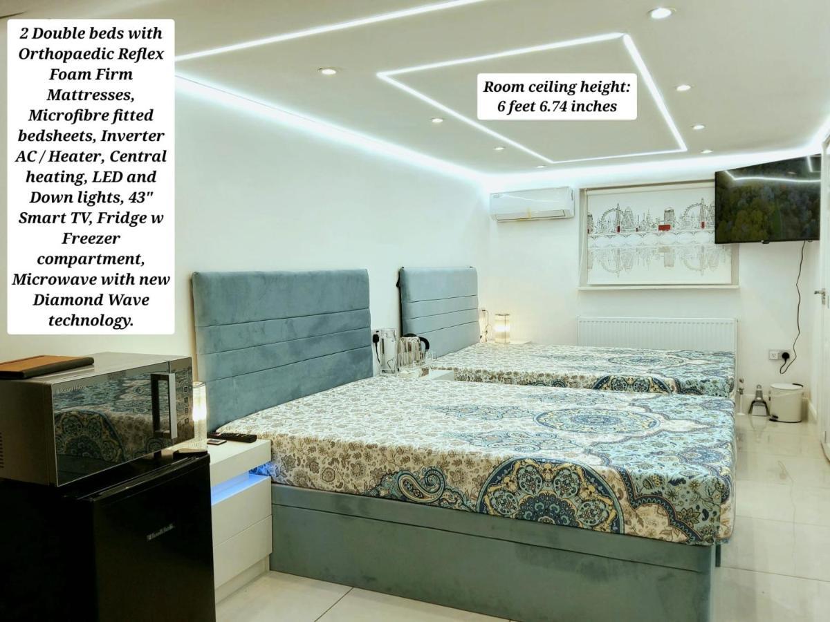 Air Conditioned Modern Double Bed Room With Private Attached Bathroom - Free Parking - Near London Heathrow Airport & Southall Broadway Exteriör bild
